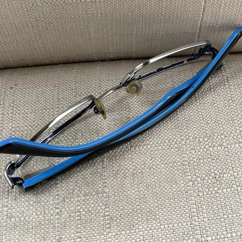 Ray-Ban Youth Kids Eyeglasses Frame Silver/Blue Glasses Rb1027 45[]16 125